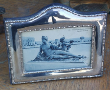 Cadre Photo Argent Massif