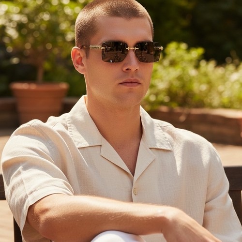 Monture lunettes sans - de,
