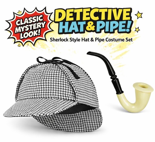Detective hat pipe - &, set