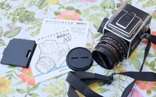 Hasselblad 503CXi chargeur objectif Zeiss Planar 2,8/80 mm. Etat exceptionnel !