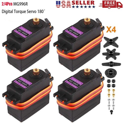 4pc mg996r metal - mg996r, gear
