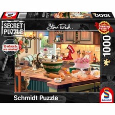 Schmidt Jeux Secret Puzzle À la table de cuisine Steve Read Puzzle adulte 100...
