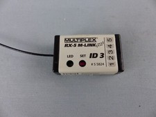 MULTIPLEX récepteur RX-5 M-LINK ID 3 référence 55824 , testé OK modélisme RC