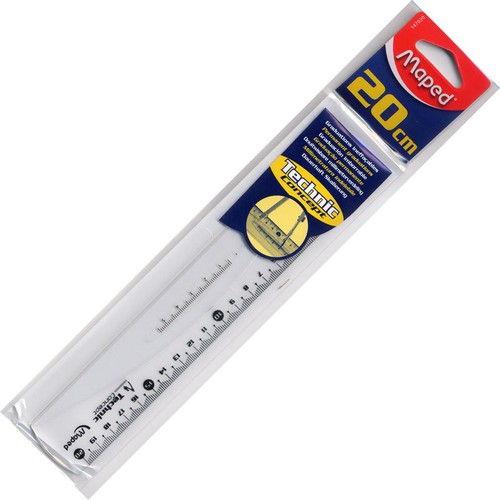 Maped règle plate 20 cm - maped,
