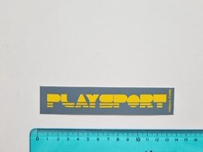 Adhésif Playsport Cassano D'Adda Sticker Autocollant Vintage Années 80 Original