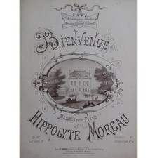 MOREAU Hippolyte Bienvenue op 27 Piano