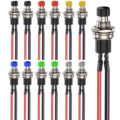 12pcs 7mm précâblé - 7mm,