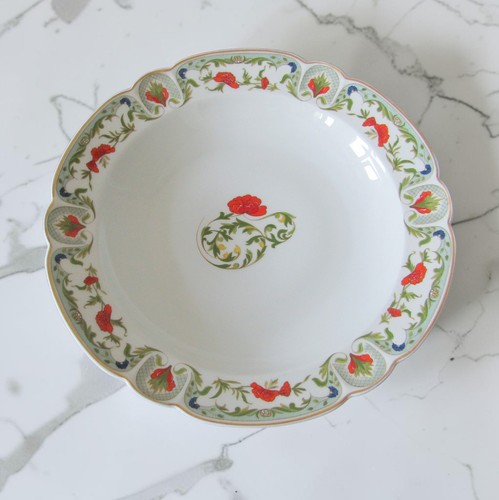 Plat creux rond porcelaine - plat,