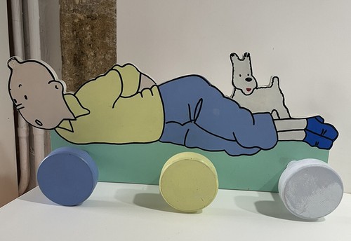 Tintin milou hergé porte - et,