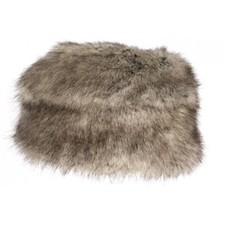 Toque Fourrure Femme Gris