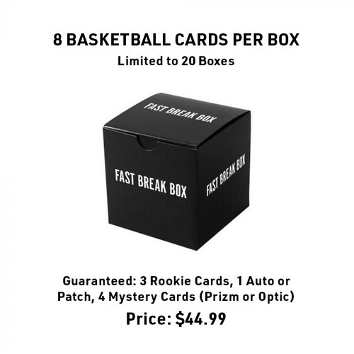 Fast break basketball box 8 - box:,