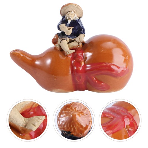 1pc bonsaï pêcheur - , ornement