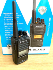Walkie Midland G18 PRO+ Chargeur et Batterie 1600MAH IP67 Résistant à l'eau...