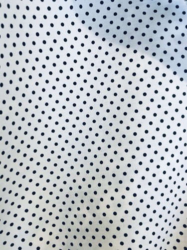 Tissus coton 1m74 blanc avec - tissus,
