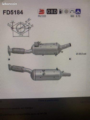 Filtre particule renault - filtre,