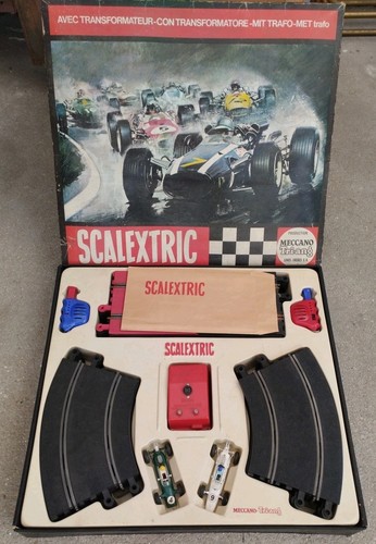 Circuit scalextric meccano 50e - circuit,