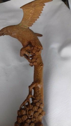 Porte lanterne bois - bois, sculpte