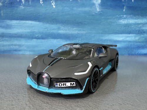 Bugatti divo gris bleu - divo, 1:43