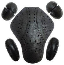 Veste De Moto Pantalons Inserts De Protection Tampons En Caoutchouc CE - 1621