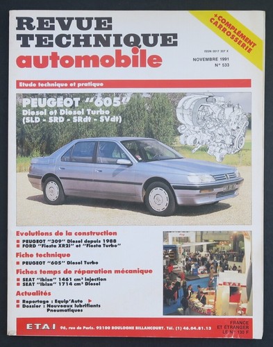 Revue technique automobile rta - revue,