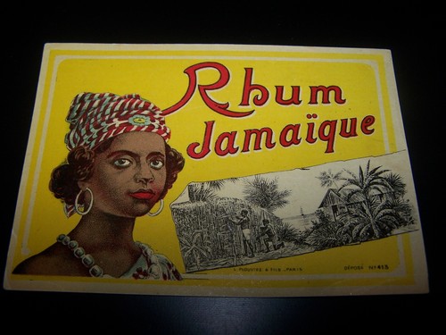 Rare étiquette ancienne - , rhum