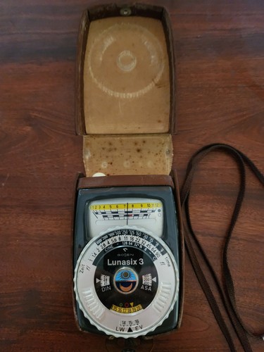 Gossen lunasix light meter - lunasix, 3