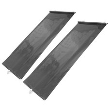  2 Pcs Rideau Occultant À Voilage Fenetre Rideaux Blocage Du Soleil Chaleur