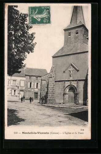 Cpa monteil vicomte - cpa, monteil-le-vicomte