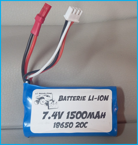 Batterie accu 4v 1500mah - batterie, 7.4v