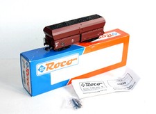 ROCO HO 46239 WAGON TREMIE MINERALIER A DECHARGEMENT AUTOMATIQUE CHARBON, NEUF!