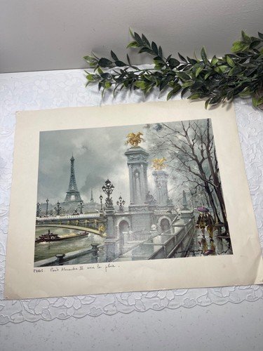 Ancienne lithographie estampe - ancienne,