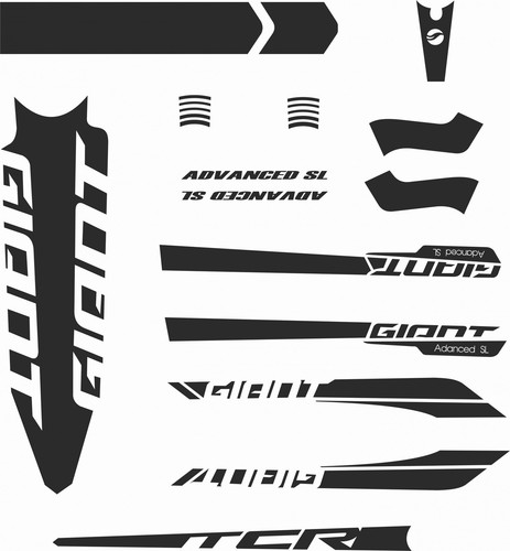Adhésifs cadre giant - giant, tcr