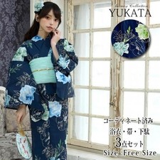 Ensemble de 3 kimonos japonais