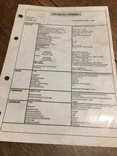 Honda TRX400 FW T Foreman type TE20 fiche technique caractéristique TRX 400