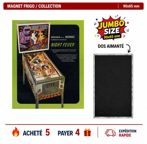 Magnet frigo night - frigo, 90x65
