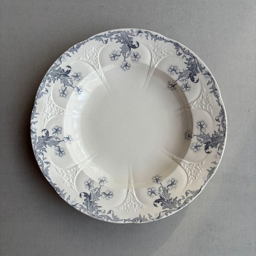 Longwy lorraine plate 5cm - lorraine,