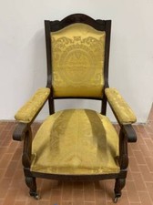 Ancienne Fauteuil En Noyer