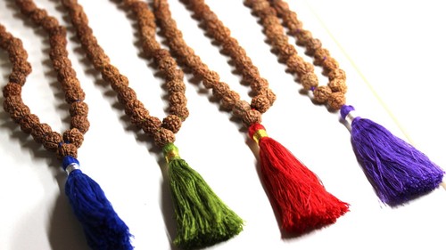 Rudraksha mala 108 perles fait - rudraksha,