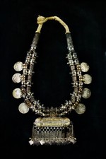 Oman, Silver & Gold Necklace
