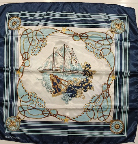 Vintage foulard carré ted - carré,