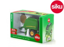 Siku 2465 John Deere 990 Rond Ramasseuse-Presse + Bale - Opning Côté Panneau &
