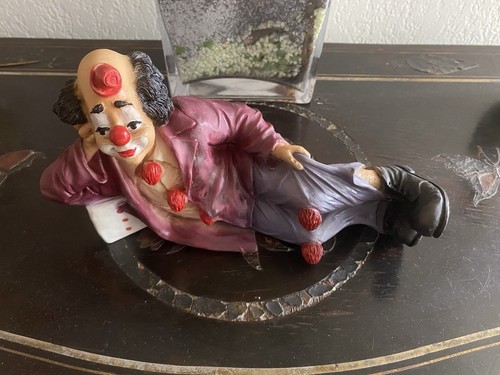 Clown vintage résiné - vintage,