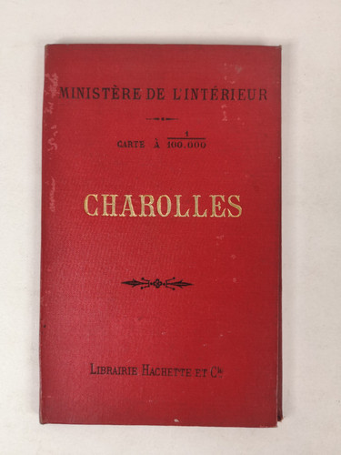 Carte 100000 charolles - carte,