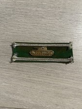 un insigne de char allemand version bronze ww2