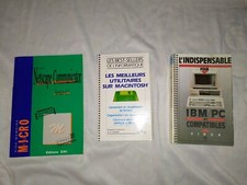 Lot De 3 Anciens Livres Informatique IBM / Macintosh / Netscape. Vintage. 