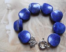 Joli Bracelet ancien Couture Art Deco vintage lapis lazuli