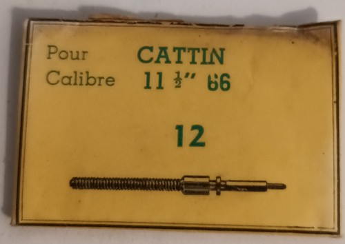 Tige remontoir cattin - 1, de