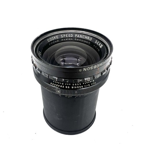 Objectif cooke speed panchro - objectif,