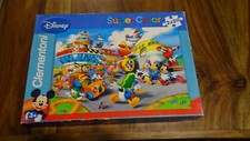 PUZZLE DISNEY MICKEY ET SES AMIS AIRPORT GARAGE 2x20 PIECES SUPERCOLOR