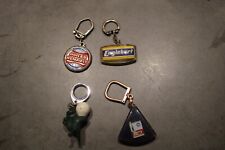 LOT DE 4 porte clef  ancien MAZDA ENGLEBERT MOTUL RENAULT (BOURBON  ) voiture